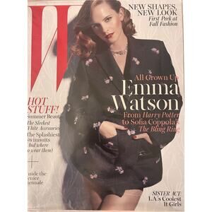 W Magazine - June/July 2013   - All Grown Up Emma Watson - NEW/Sealed